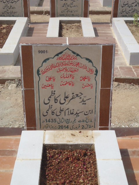 9901 – Syed Jaffar Ali Kazmi